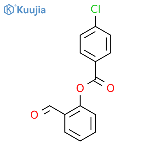 2-Formylphenyl 4-chlorobenzoate structure
