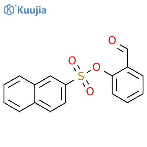 2-formylphenyl 2-naphthalenesulfonate structure