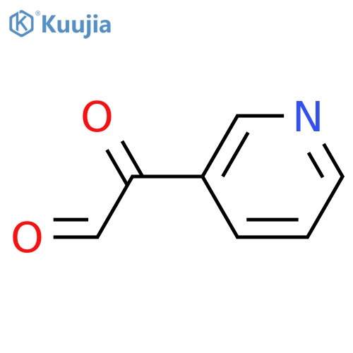3-Pyridineacetaldehyde, a-oxo- structure