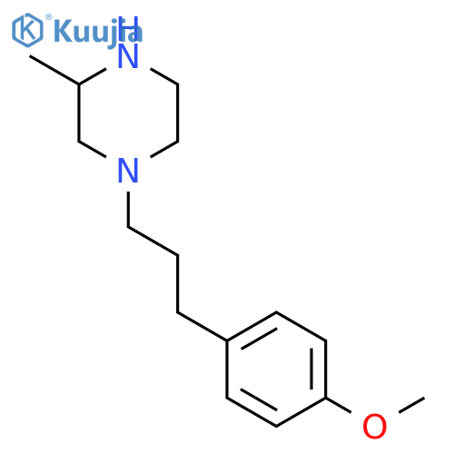 PIPERAZINE, 1-[3-(4-METHOXYPHENYL)PROPYL]-3-METHYL- structure