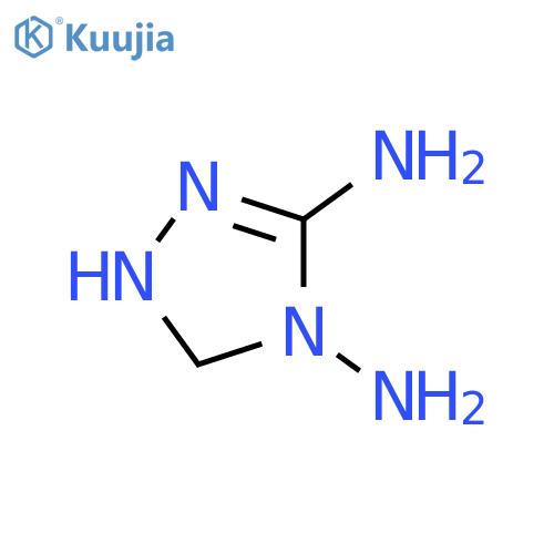 4H-1,2,4-Triazole-3,4-diamine,1,5-dihydro-(9CI) structure