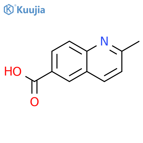 2-Methylquinoline-6-carboxylic acid structure