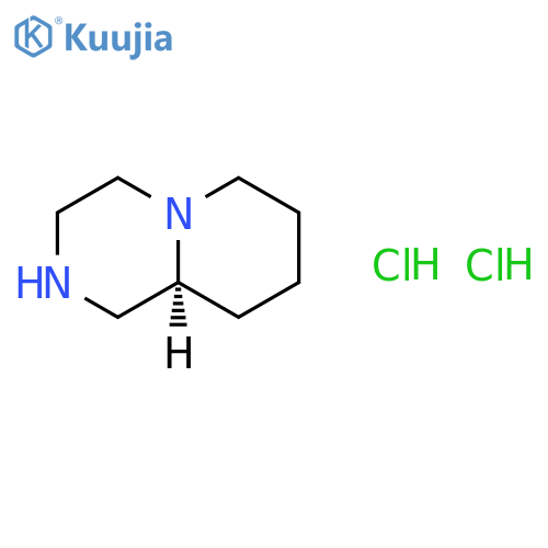 (9aS)-octahydro-1H-pyrido1,2-apiperazine dihydrochloride structure