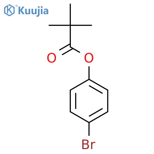 4-bromophenyl 2,2-dimethylpropanoate structure