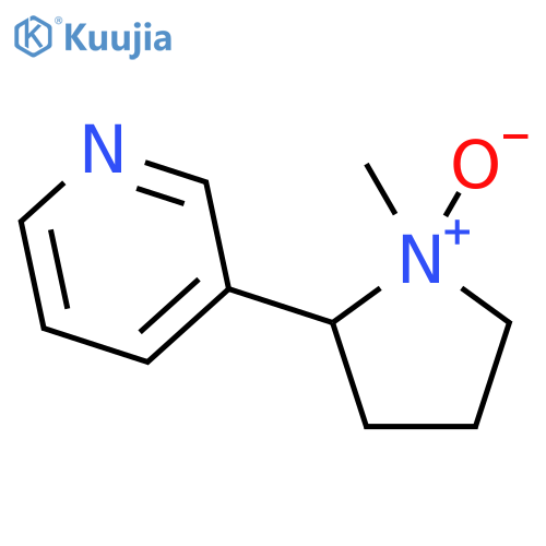 3-(1-methyl-1-oxidopyrrolidin-1-ium-2-yl)pyridine structure