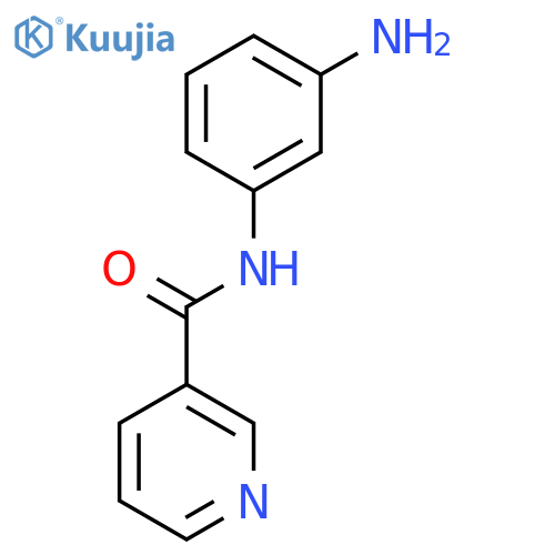 N-(3-Aminophenyl)nicotinamide structure