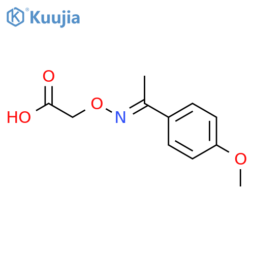 1-(4-methoxyphenyl)ethyliminoxyacetic Acid structure