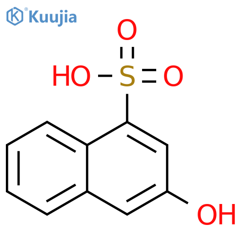 3-hydroxynaphthalene-1-sulfonic Acid structure
