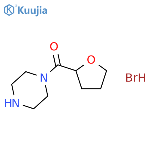 1-(2-Tetrahydrofuroyl)piperazine Hydrobromide structure