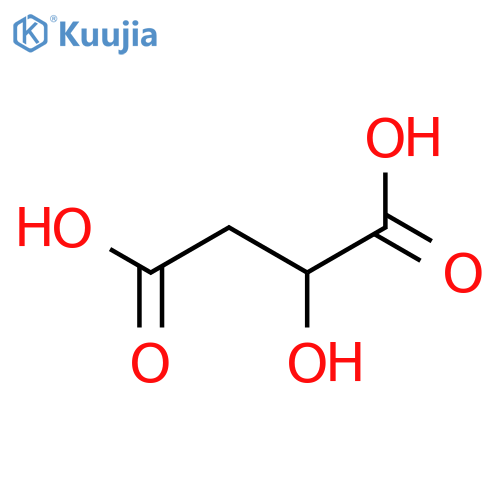 D-(+)-Malic acid structure