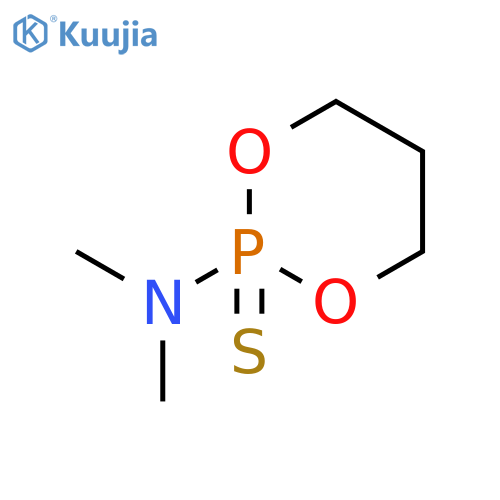 1,3,2-Dioxaphosphorinan-2-amine, N,N-dimethyl-, 2-sulfide structure