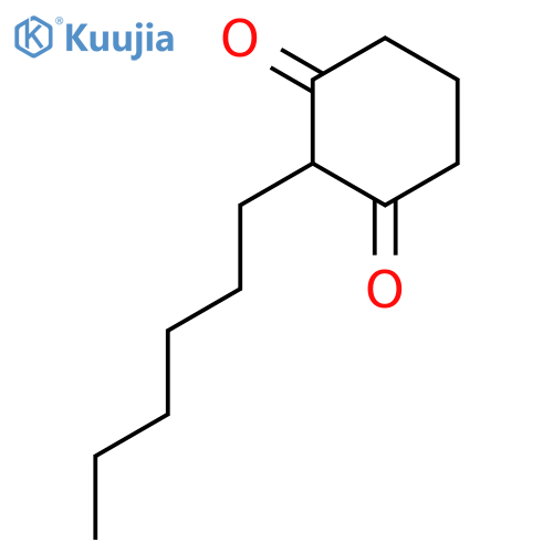 1,3-Cyclohexanedione, 2-hexyl- structure