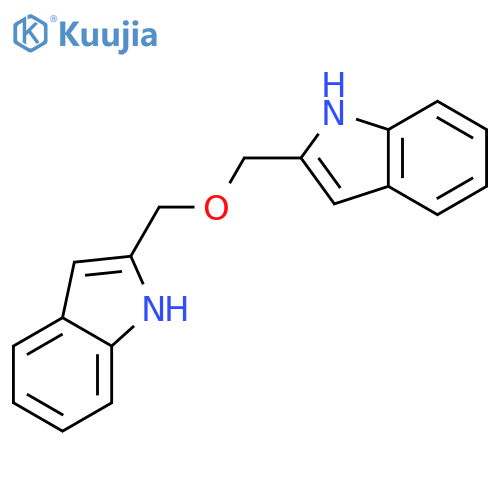 1H-INDOLE, 2,2'-[OXYBIS(METHYLENE)]BIS- structure