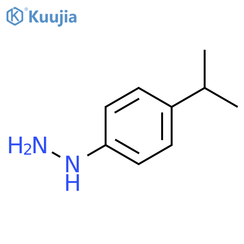 4-(propan-2-yl)phenylhydrazine structure