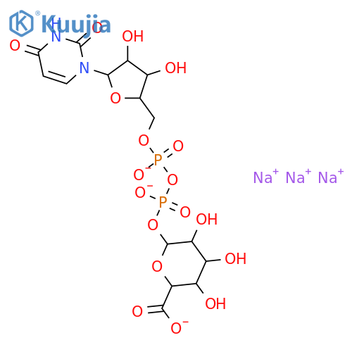 UDP-glucuronic acid trisodium structure