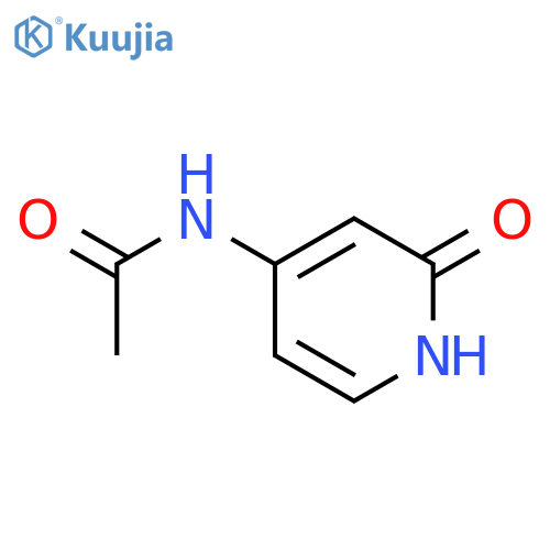 Acetamide, N-(1,2-dihydro-2-oxo-4-pyridinyl)- structure