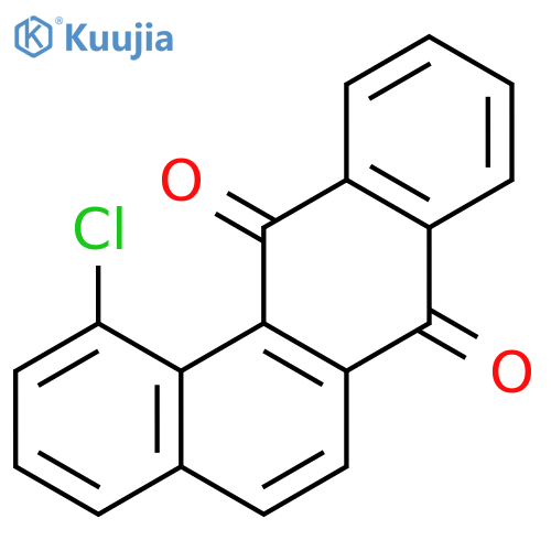 Benz[a]anthracene-7,12-dione, 1-chloro- structure