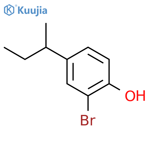 2-Bromo-4-sec-butylphenol structure