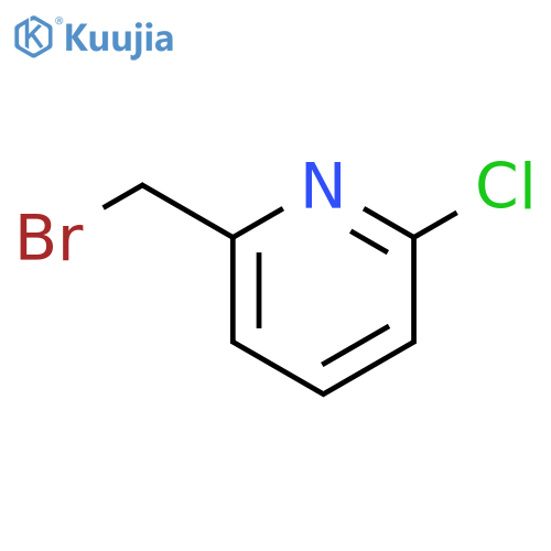 2-(Bromomethyl)-6-chloropyridine structure