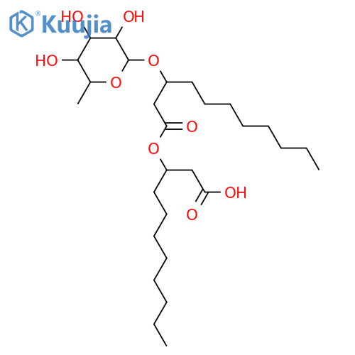 3-Hydroxyundecanoic acid; (ξ)-form, O-[α-L-Rhamnopyranosyl-(1→3)-3-hydroxyundecanoyl] structure