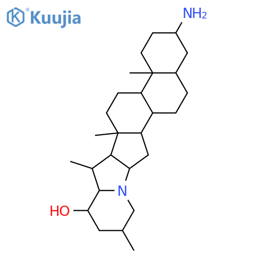 3-Aminosolanidan-23-ol; (3β,5α,22R,23S,25R)-form structure