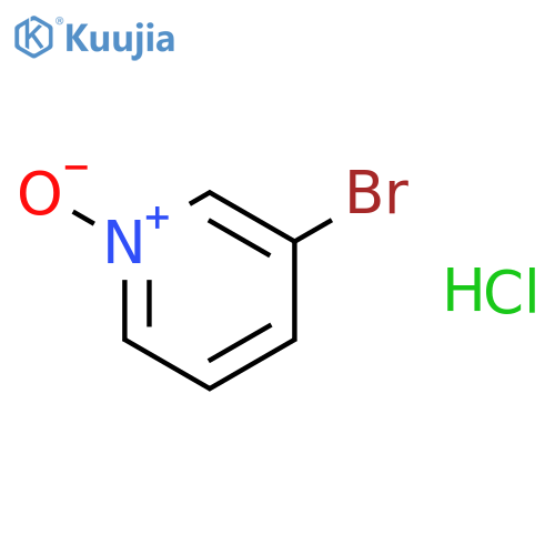 3-Bromopyridine N-Oxide Hydrochloride structure