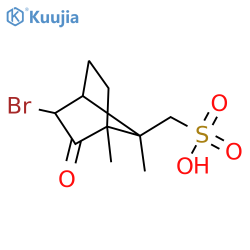 3-bromo-2-oxo-8-bornanesulfonic Acid structure