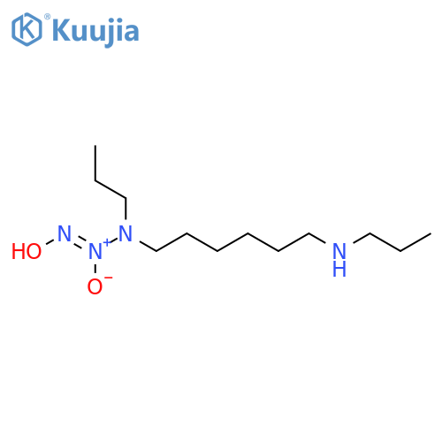 1-Hexanamine,6-[(2Z)-3-hydroxy-2-oxido-1-propyl-2-triazenyl]-N-propyl- structure