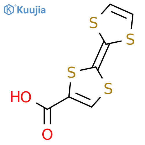 1,3-Dithiole-4-carboxylic acid, 2-(1,3-dithiol-2-ylidene)- structure