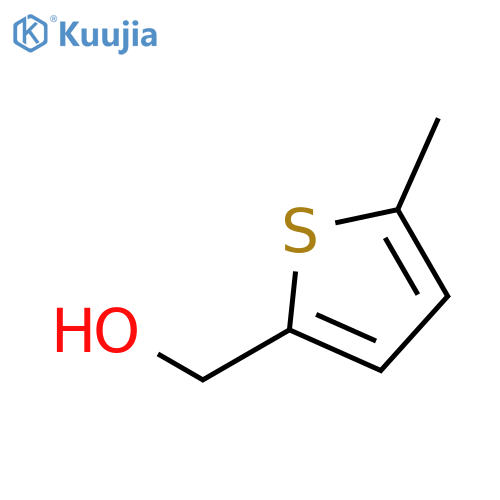 (5-methylthiophen-2-yl)methanol structure