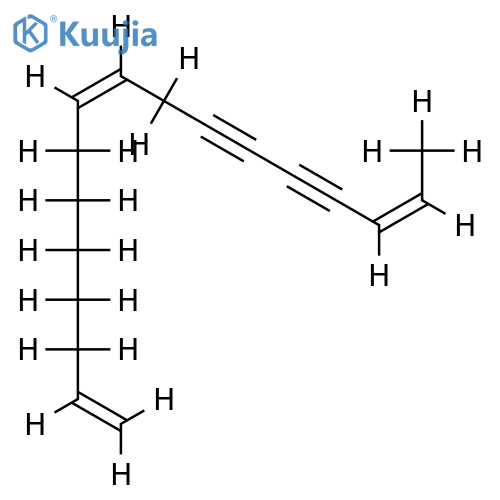 (8Z,15Z)-1,8,15-Heptodecatriene-11,13-diyne structure