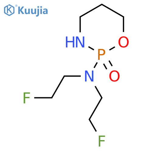 2-Bis(2-fluoroethyl)amino-2H-1,3,2-oxazaphosphorinane 2-oxide structure