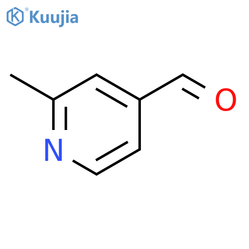 2-methylpyridine-4-carbaldehyde structure
