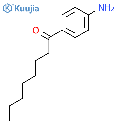 4'-Aminooctanophenone structure