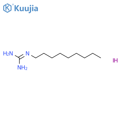 Guanidine, N-nonyl-,hydriodide (1:1) structure