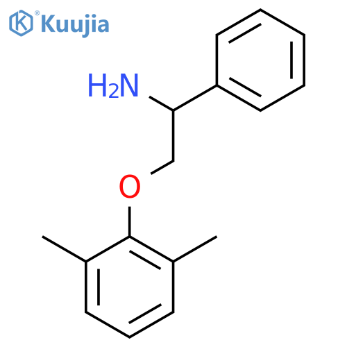 2-(2-Amino-2-phenylethoxy)-1,3-dimethylbenzene structure