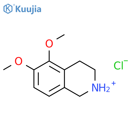 5,6-Dimethoxy-1,2,3,4-tetrahydroisoquinoline Hydrochloride structure