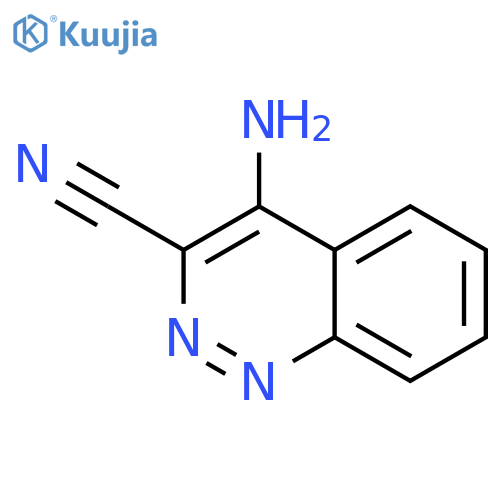 4-aminocinnoline-3-carbonitrile structure