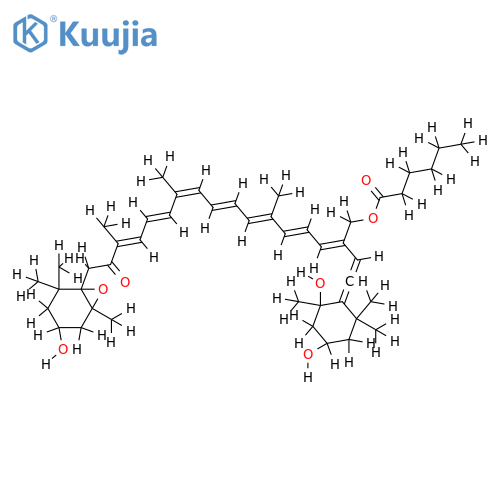 19'-hexanoyloxyfucoxanthinol structure