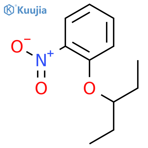 Benzene, 1-(1-ethylpropoxy)-2-nitro- structure