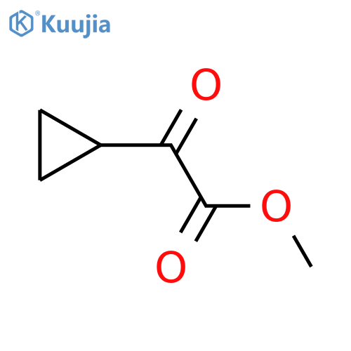 methyl 2-cyclopropyl-2-oxoacetate structure