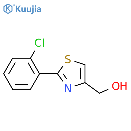 (2-(2-Chlorophenyl)thiazol-4-yl)methanol structure