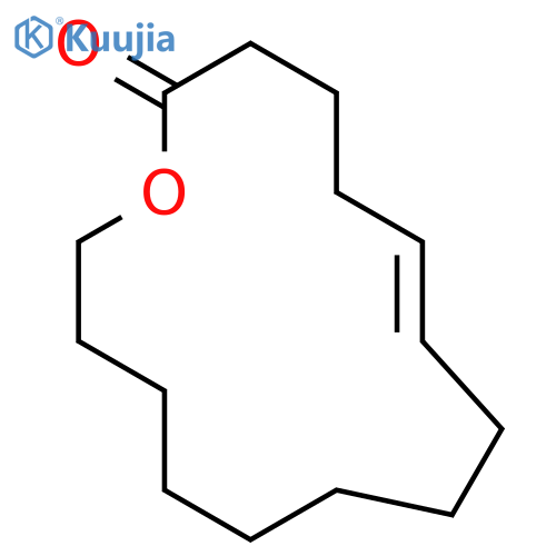Oxacyclopentadec-6-en-2-one, (Z)- structure