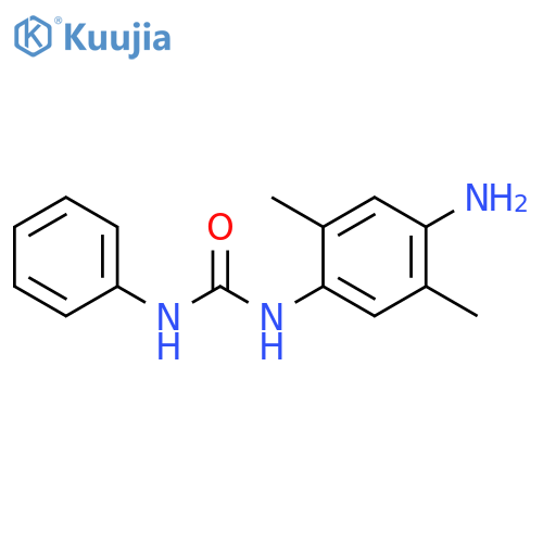 Urea, N-(4-amino-2,5-dimethylphenyl)-N'-phenyl- structure