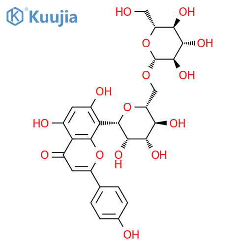 Vitexin 6''-O-glucoside structure