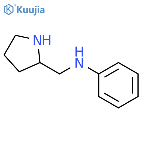 (S)-(+)-2-(Anilinomethyl)pyrrolidine structure