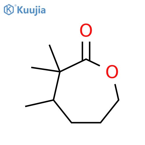 2-Oxepanone, trimethyl- structure