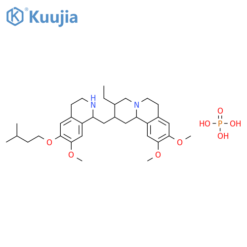 7',10,11-trimethoxy-6'-(3-methylbutoxy)emetan phosphate (1:1) structure