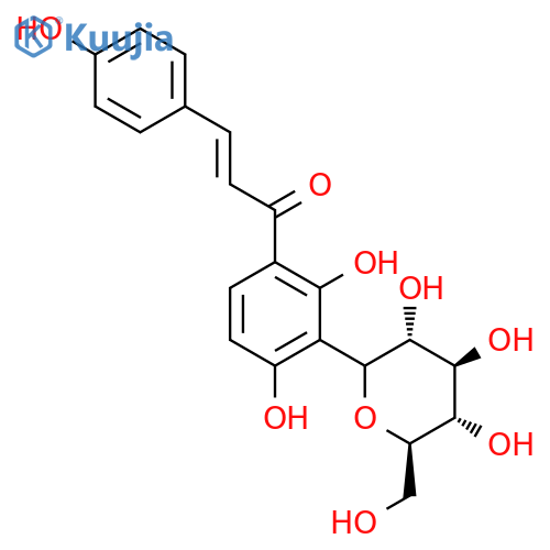 2',4,4'-Trihydroxy-3'-glucosylchalcone structure