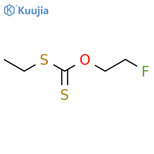 Carbonodithioic acid,O-(2-fluoroethyl) ester structure